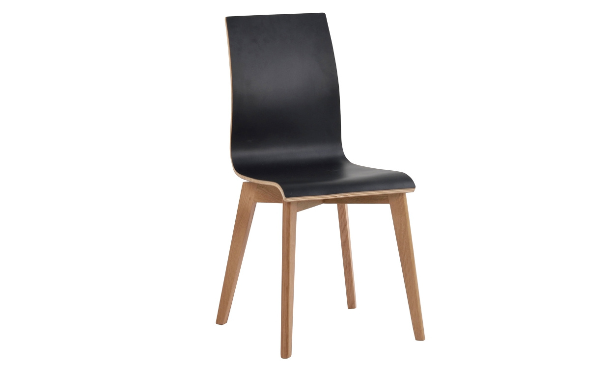 STARBY Stol Svart/Ek i gruppen Matplats / Sittmbler / Stolar hos SoffaDirekt.se (113630)