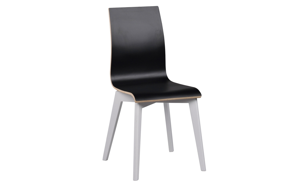 STARBY Stol Svart/Vit i gruppen Matplats / Sittmbler / Stolar hos SoffaDirekt.se (113633)