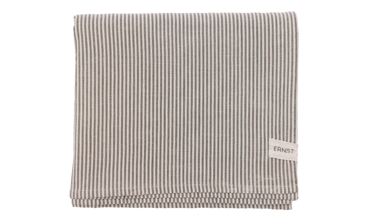 Duk 145x300 Randig Grn/Beige i gruppen Kk / Kkstextil hos SoffaDirekt.se (117532)