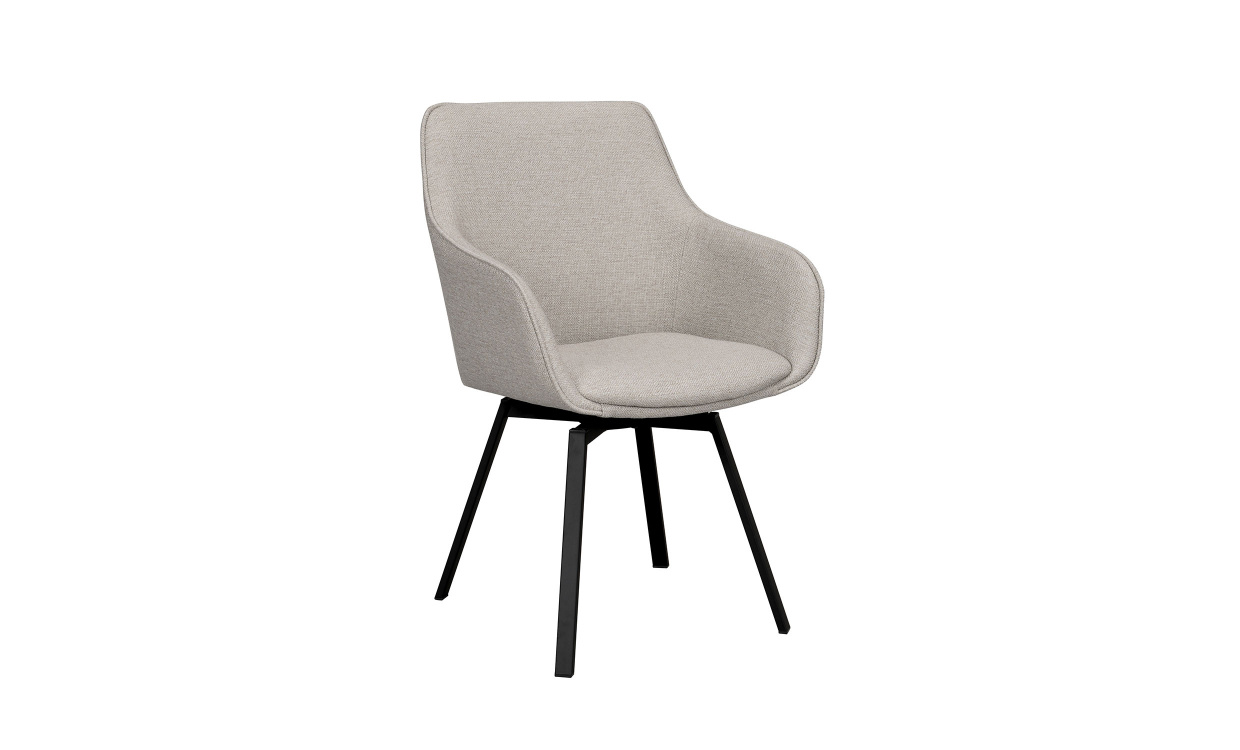 ALISON Karmstol Beige i gruppen Matplats / Sittmbler / Stolar hos SoffaDirekt.se (117768)