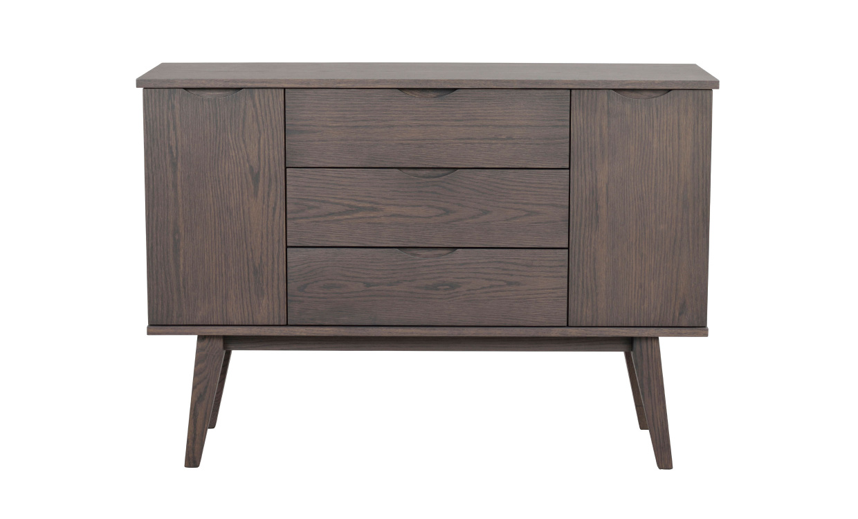 FILIPPA Sideboard 122 Mrkbrun i gruppen Vardagsrum / Soffbord / Sidobord hos SoffaDirekt.se (117941)