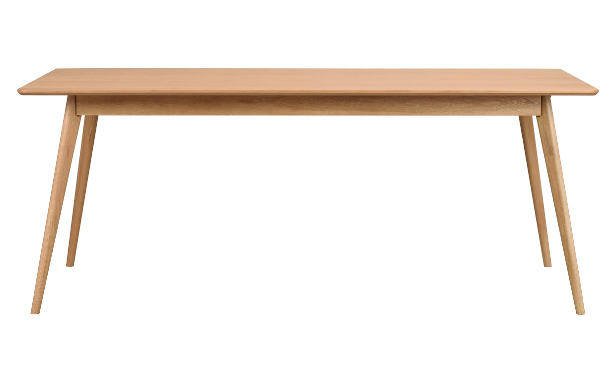 YUMI Matbord 190x90 Lackad ek i gruppen Matplats / Bord / Matbord hos SoffaDirekt.se (119200)