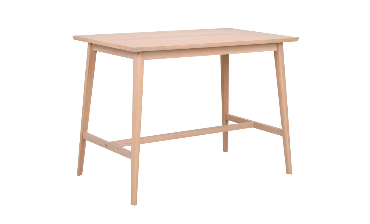 JENSEN Barbord Ek Vitpigmenterad i gruppen Matplats / Bord / Barbord hos SoffaDirekt.se (119340)