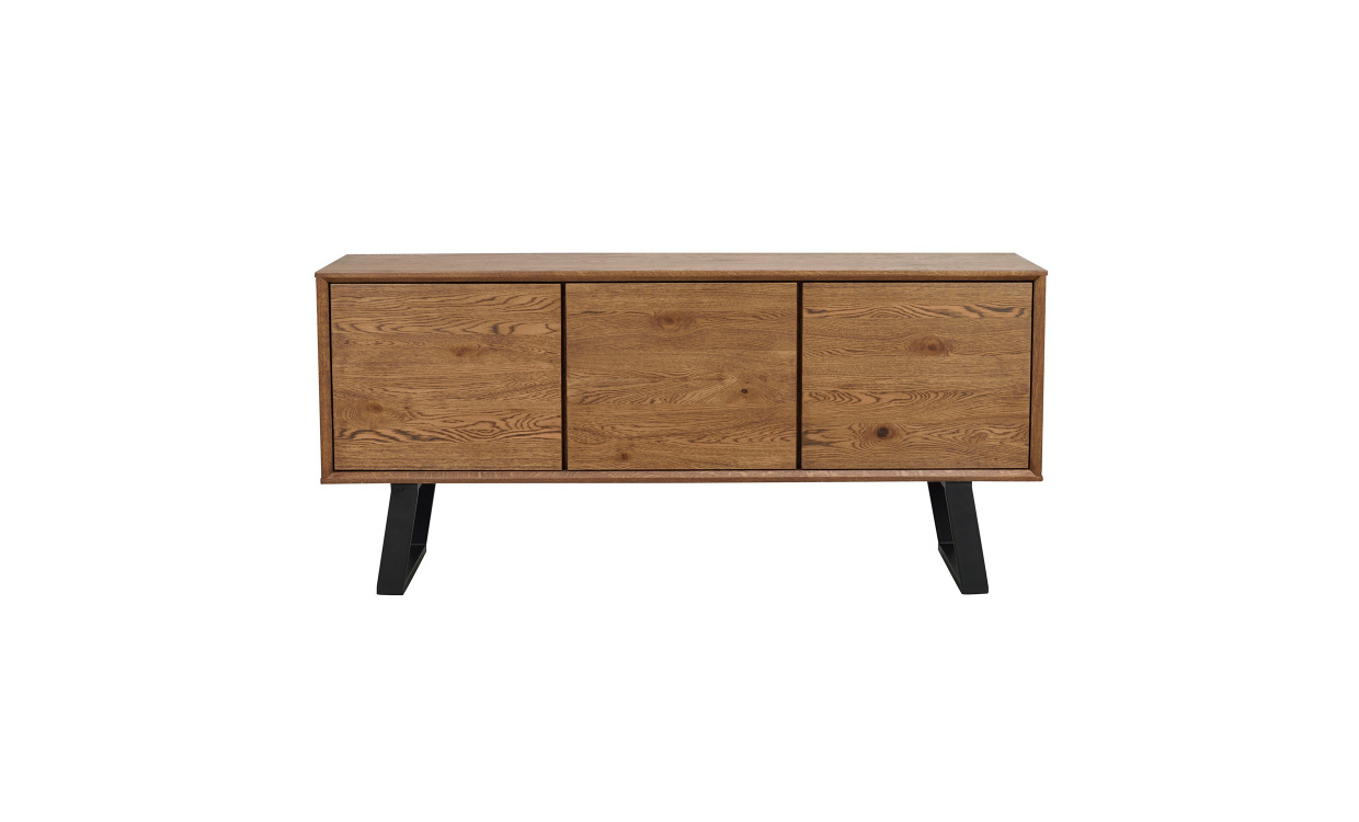 MELVILLE Sidobord Brun Ek i gruppen Vardagsrum / Frvaringsmbler / Sideboards hos SoffaDirekt.se (119376)