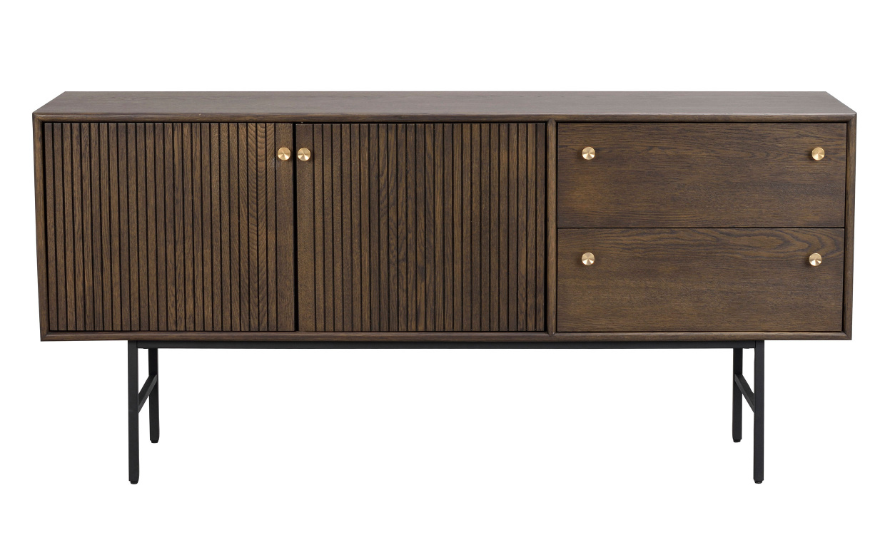 CLEARBROOK Sideboard 160 Brun i gruppen Vardagsrum / Soffbord / Sidobord hos SoffaDirekt.se (119782)