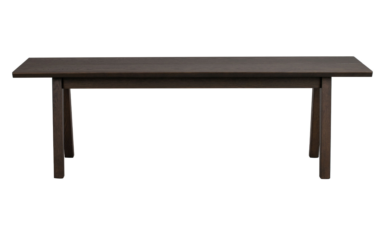 MELFORT Sittbänk 144cm Brun Ek i gruppen Matplats / Sittmöbler / Pallar och bänkar hos SoffaDirekt.se (119797)