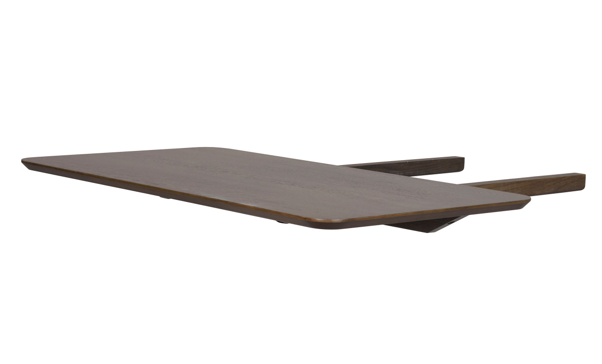 NAGANO Tillgg 50x95 Brun ek i gruppen Matplats / Bord / Matbord hos SoffaDirekt.se (120077)