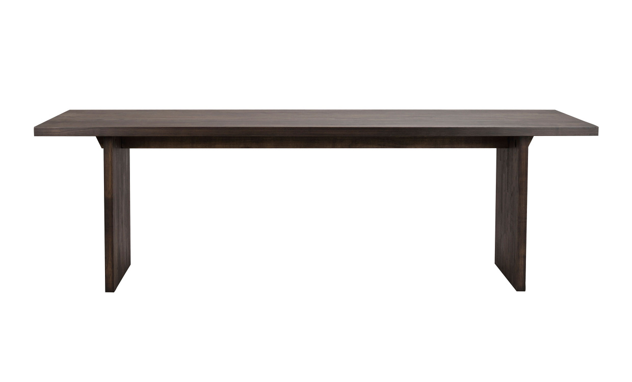 EMMETT Matbord 240 Brun ek i gruppen Matplats / Bord / Matbord hos SoffaDirekt.se (120352)
