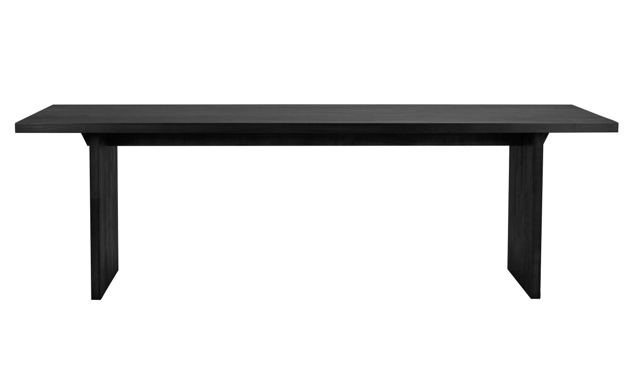 EMMETT Matbord 240 Svart Ask i gruppen Matplats / Bord / Matbord hos SoffaDirekt.se (120354)