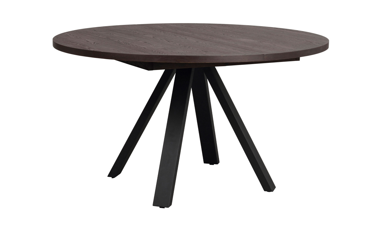 MADDOCK Matbord 135 Brun/Svart i gruppen Matplats / Bord / Matbord hos SoffaDirekt.se (121127)
