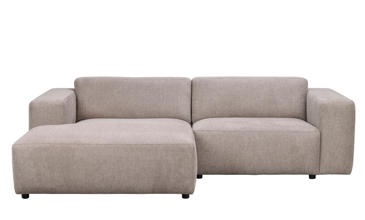 WILLARD soffa 3-sits-schslong vnster beige i gruppen Vardagsrum / Soffor / Divansoffor hos SoffaDirekt.se (121316)