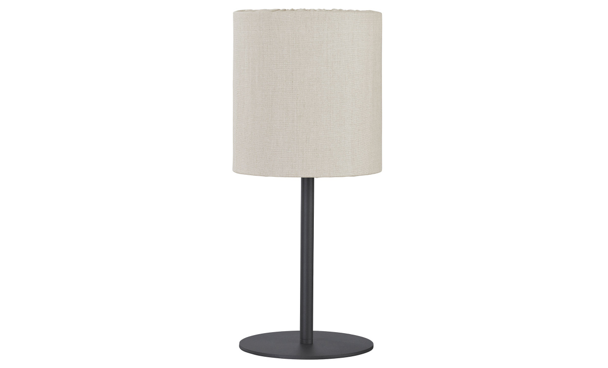 AGNAR Bordslampa Outdoor Svart/Beige i gruppen Belysning / Lampor / Utomhusbelysning hos SoffaDirekt.se (12150-925-993)