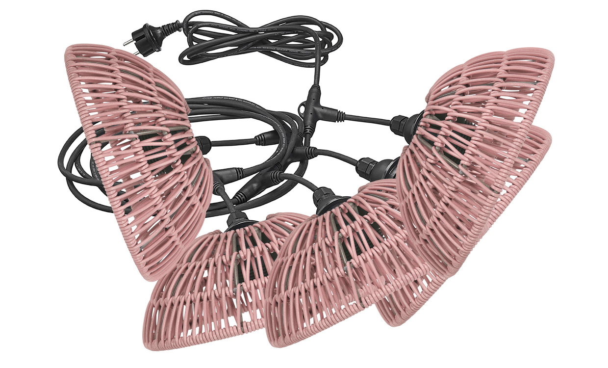FLEX-OUT Ljusslinga/Hue Rosa i gruppen Belysning / Lampor / Utomhusbelysning hos SoffaDirekt.se (1216503-6220)