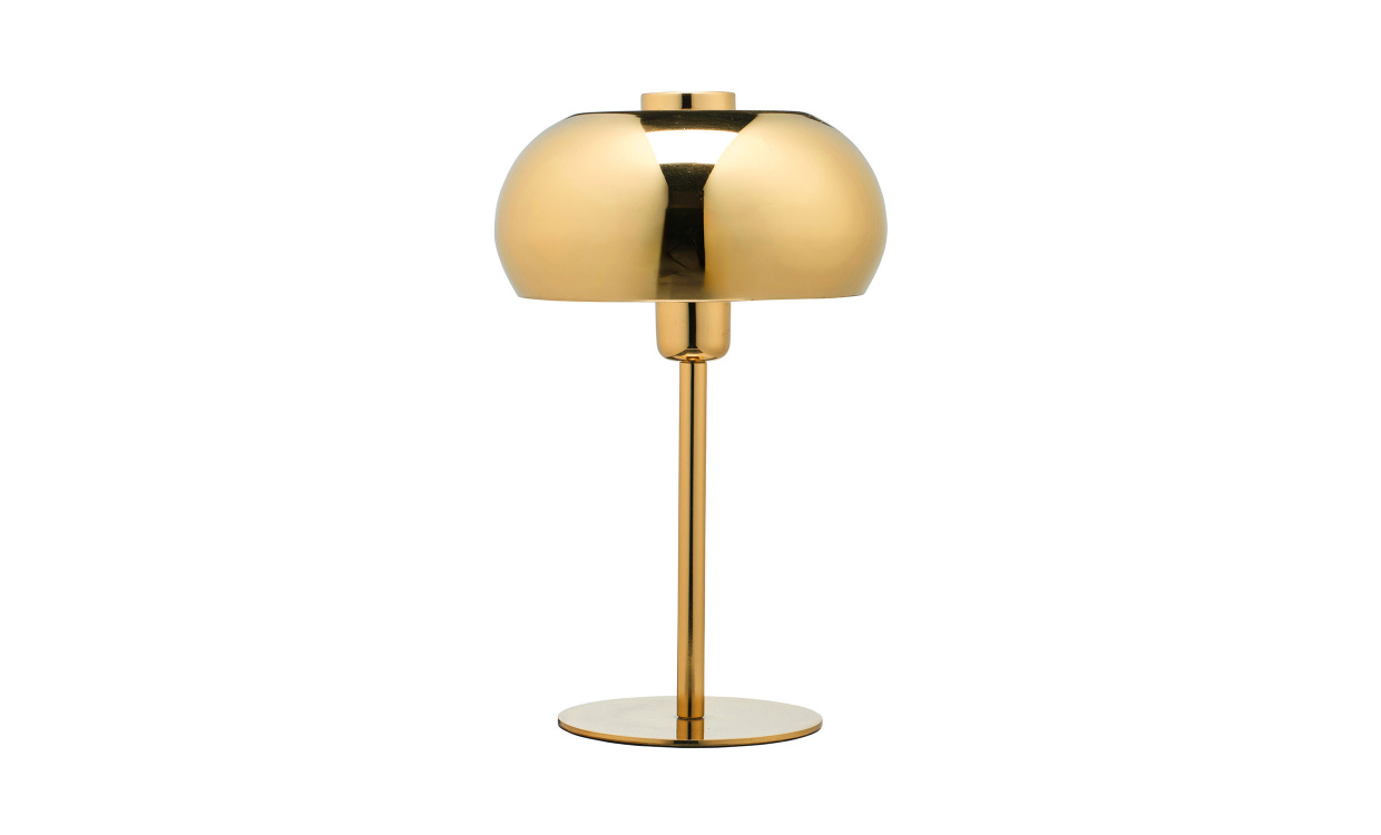 MILANO Bordslampa Guld i gruppen Belysning / Lampor / Bordslampor hos SoffaDirekt.se (12279)