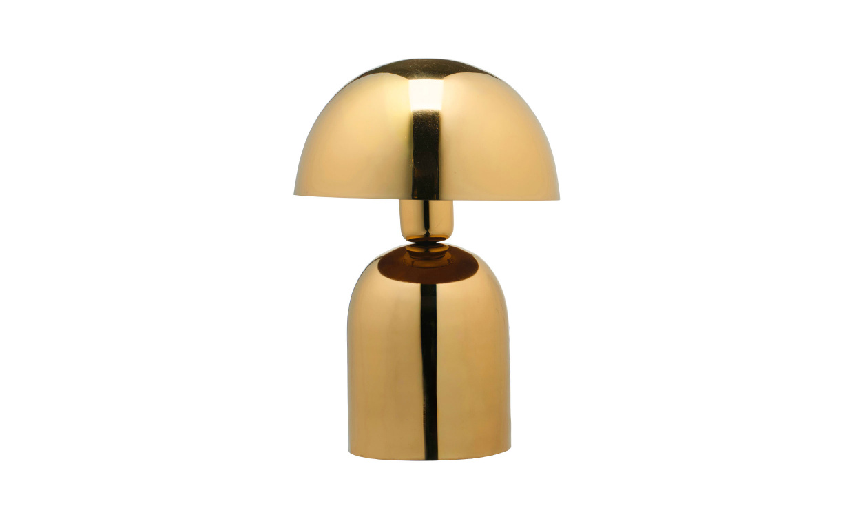 ROME Bordslampa S Guld i gruppen Belysning / Lampor / Bordslampor hos SoffaDirekt.se (12294)