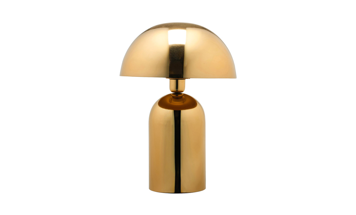 ROME Bordslampa L Guld i gruppen Belysning / Lampor / Bordslampor hos SoffaDirekt.se (12295)