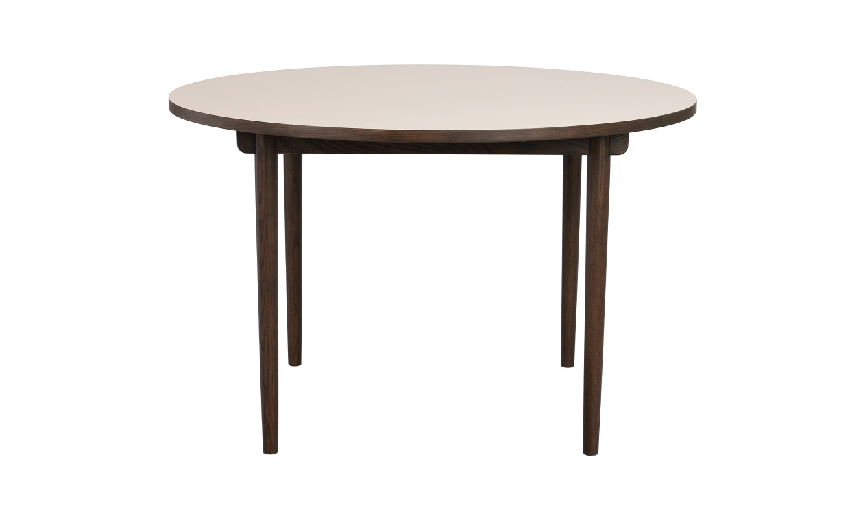 FAIRMOUNT Matbord D120 Brun Ek i gruppen Matplats / Bord / Matbord hos SoffaDirekt.se (123187)