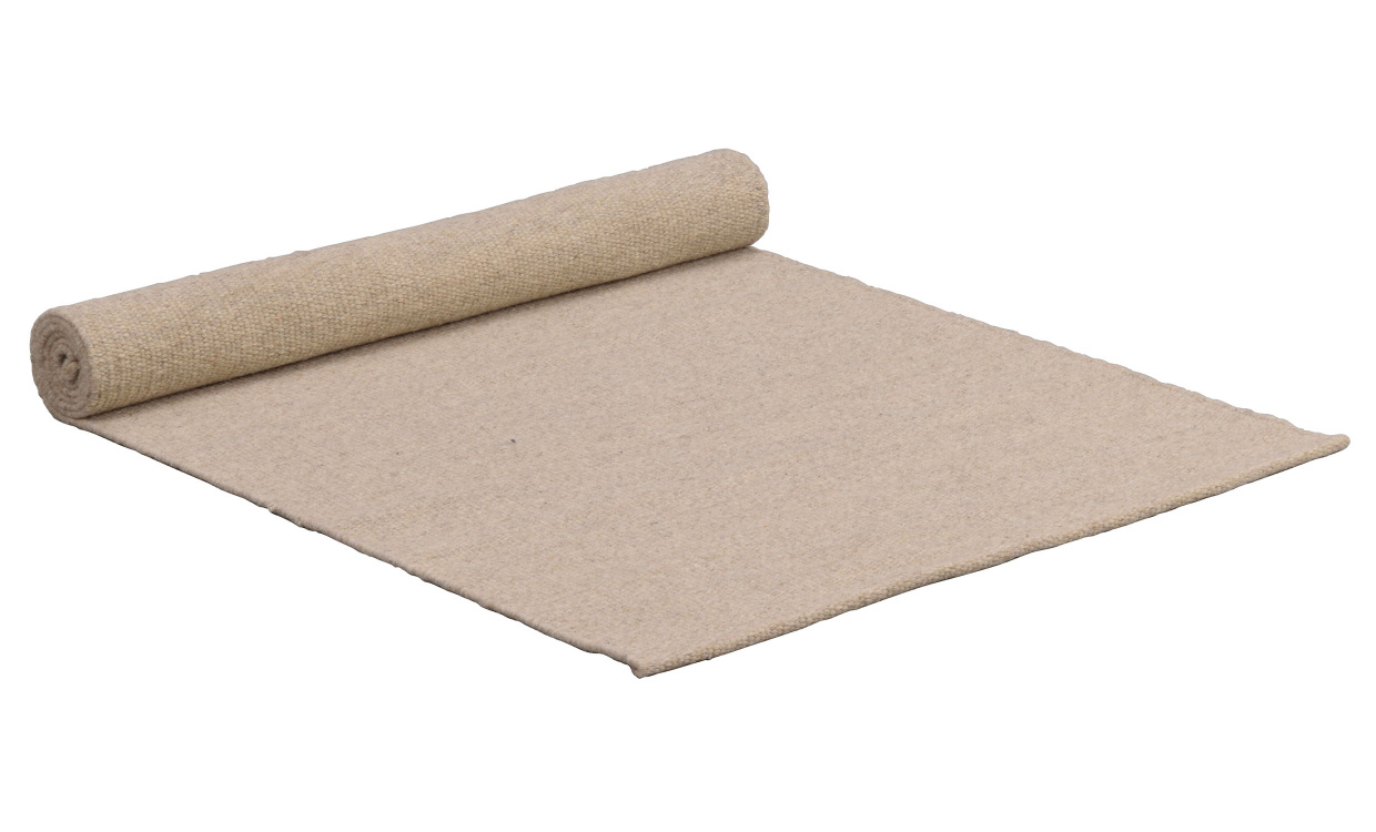 MOORFIELDS Matta Ull 80x200 Beige i gruppen Mattor & Textil / Mattor / Ullmattor & Röllakan hos SoffaDirekt.se (123260)