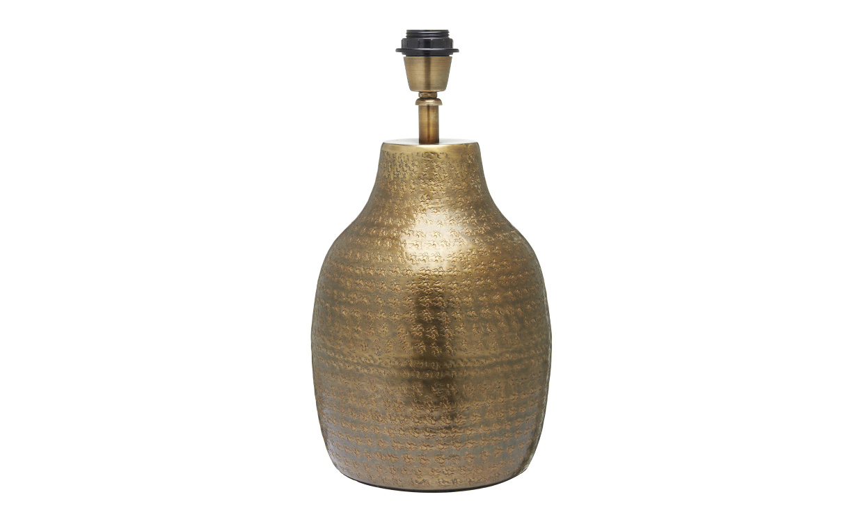HUMPHREY Lampfot Mssing 40cm i gruppen Belysning / Lampor / Lampftter hos SoffaDirekt.se (1244002)