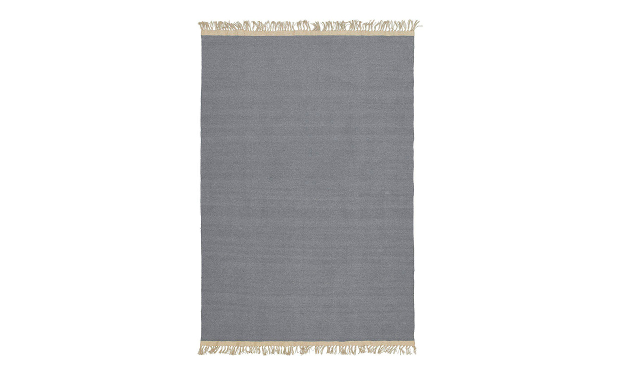 IAN Ullmatta 170x240 Denim i gruppen Mattor & Textil / Mattor / Ullmattor & Rllakan hos SoffaDirekt.se (1255-67-008)