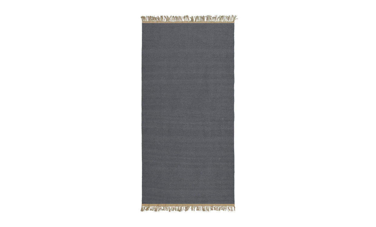 IAN Ullmatta 70x140 Gr i gruppen Mattor & Textil / Mattor / Ullmattor & Rllakan hos SoffaDirekt.se (1255-92-010)