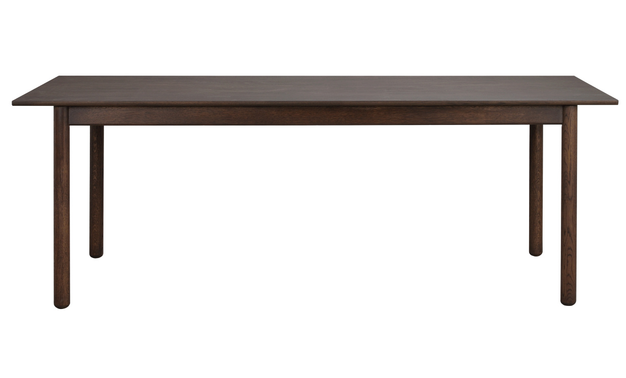 DERRYMORE Matbord 205 Brun Ek i gruppen Matplats / Bord / Matbord hos SoffaDirekt.se (128060)