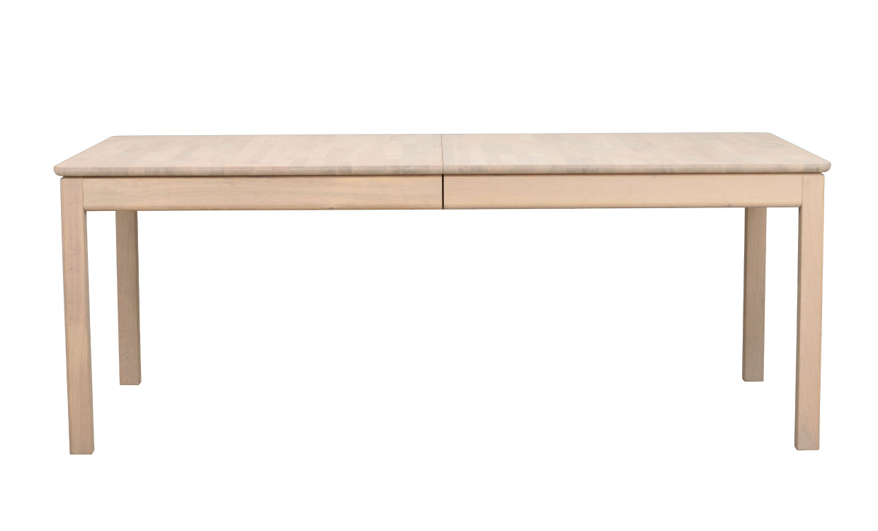 GARDNER Matbord 200 Vitpigmenterad Ek i gruppen Matplats / Bord / Matbord hos SoffaDirekt.se (128218)