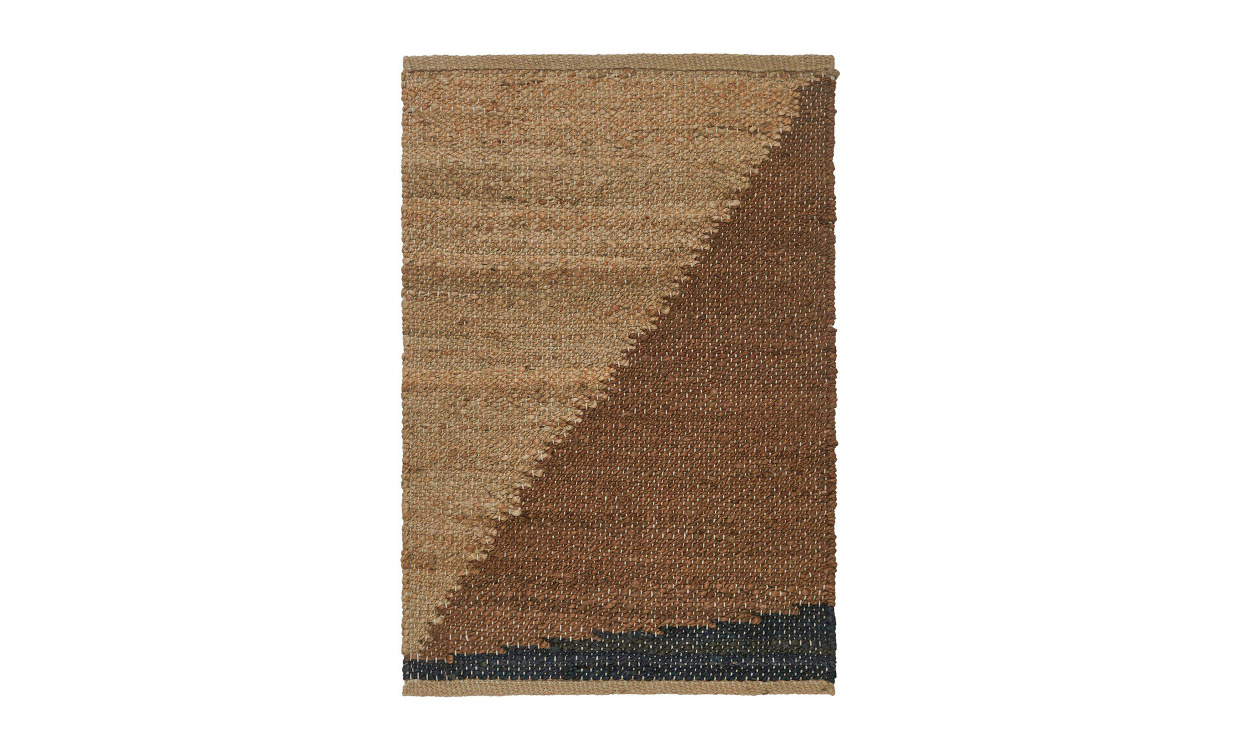BRITA Matta 170x240 Brun i gruppen Mattor & Textil / Mattor / Jutemattor hos SoffaDirekt.se (1296-67-066)