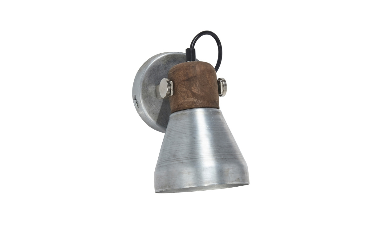 ASHBY Vgglampa Silver i gruppen Belysning / Lampor / Vgglampor hos SoffaDirekt.se (1372001)