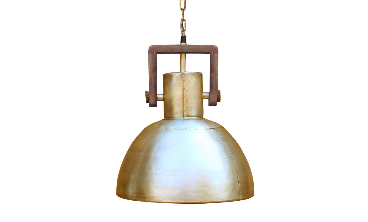 ASHBY Taklampa Singel Pale Gold H45 i gruppen Belysning / Lampor / Taklampor hos SoffaDirekt.se (1373902)