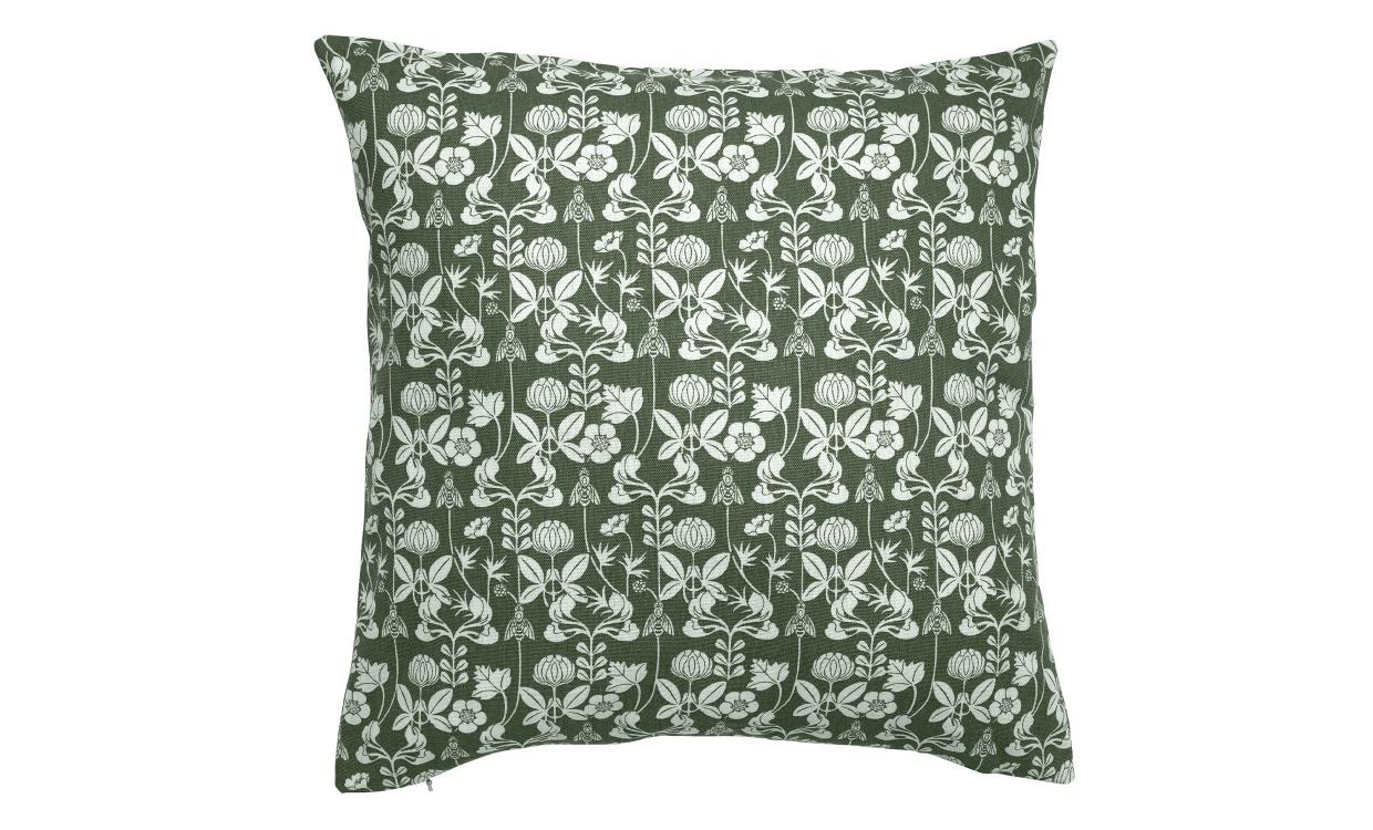 DE MINA Kuddfodral 45x45 Gr�n i gruppen Mattor & Textil / Prydnadskuddar / Kuddfodral hos SoffaDirekt.se (1410-47-177)