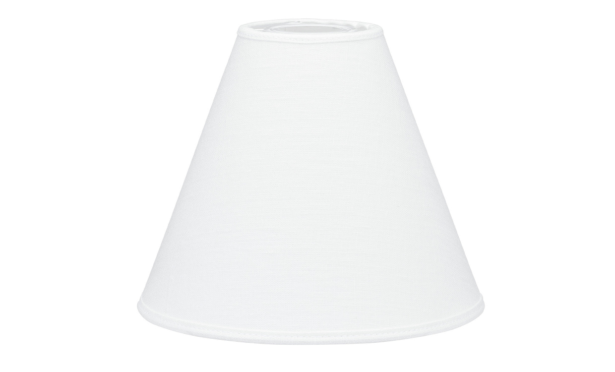 TOPPRINGSKRM 22cm Offwhite i gruppen Belysning / Tillbehr / Lampskrmar hos SoffaDirekt.se (1422-L002)