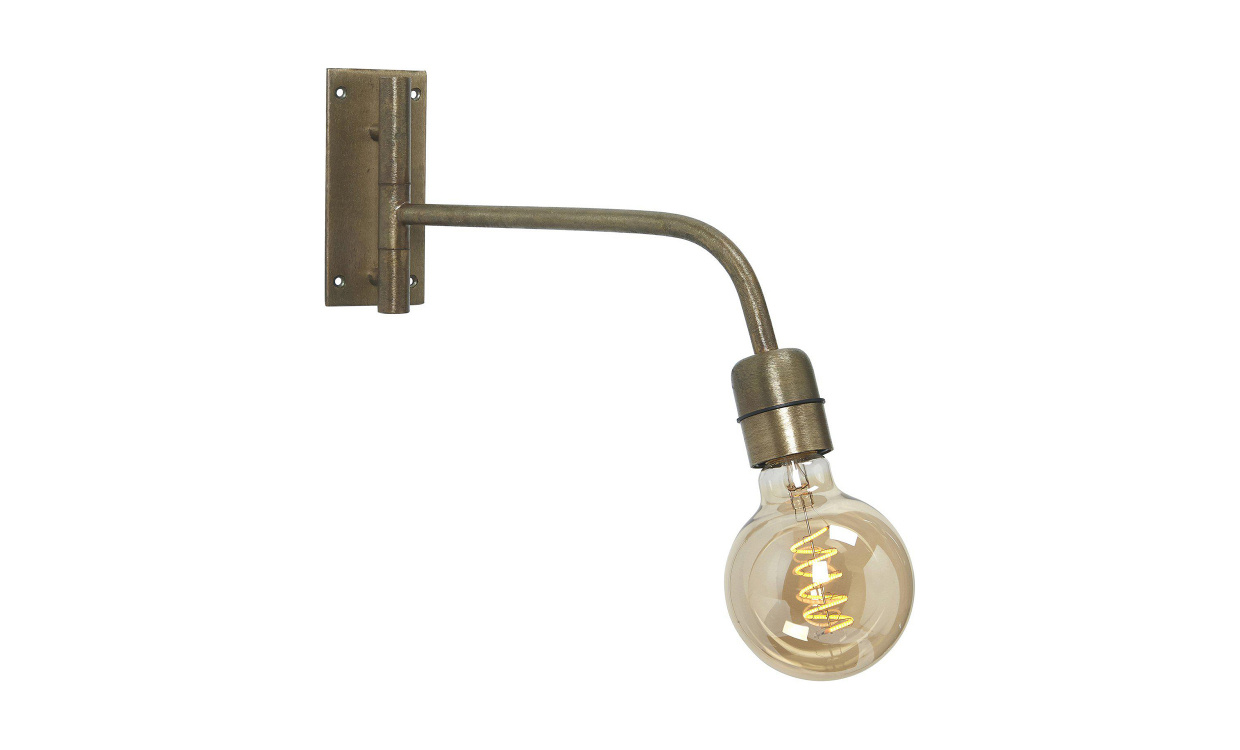 BASE Vgglampa Guld i gruppen Belysning / Lampor / Vgglampor hos SoffaDirekt.se (1443402)