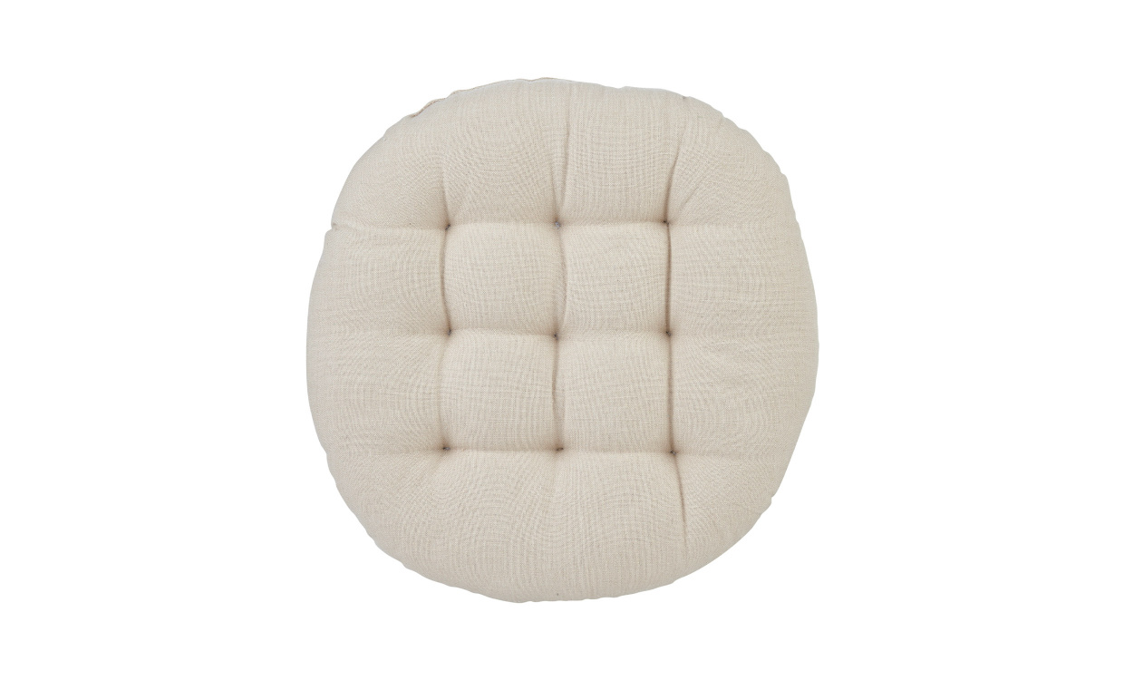 LOUIE Stolsdyna Beige D40cm i gruppen Utembler / Dynor & Kuddar hos SoffaDirekt.se (1469-72-124)