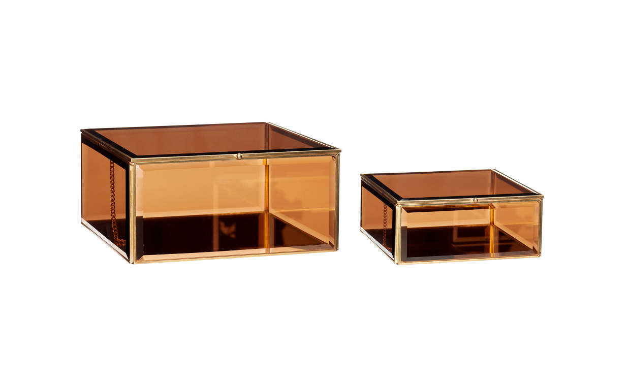 TINT Frvaringslda 2 Set Brun/Mssing i gruppen Jul / Julklappar under 1500 hos SoffaDirekt.se (151201)