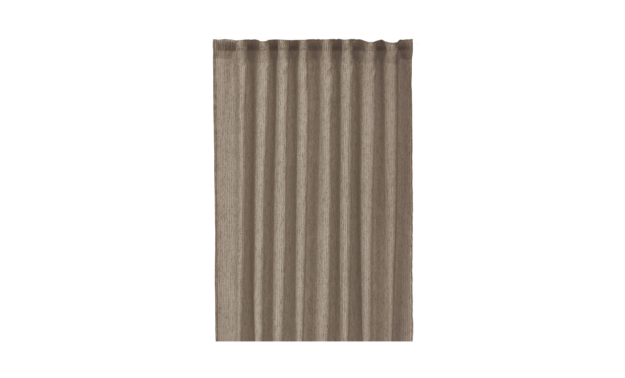 RANDY Gardin 300x280 Nougat i gruppen Mattor & Textil / Gardiner hos SoffaDirekt.se (1558-19-066)