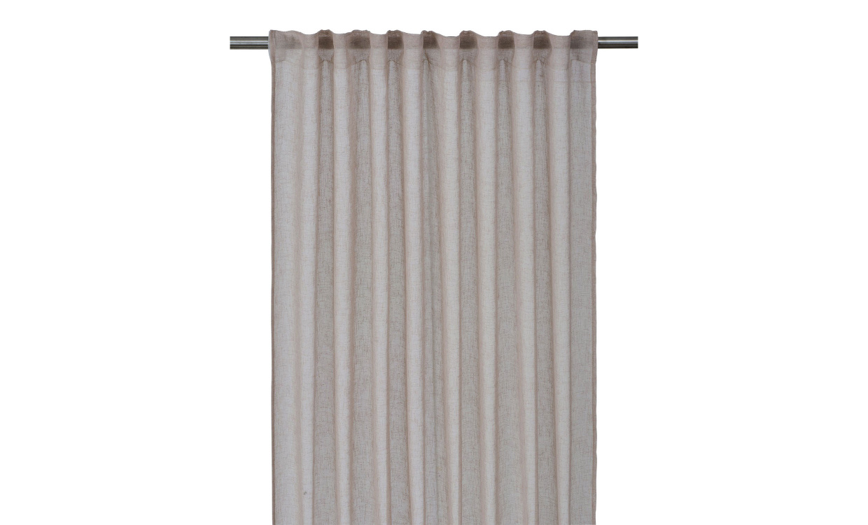 DIANA Gardin 2P Beige 140x350 i gruppen Mattor & Textil / Gardiner hos SoffaDirekt.se (1559-28-124)