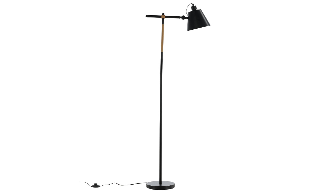 DUNI Golvlampa Svart i gruppen Belysning / Lampor / Golvlampor hos SoffaDirekt.se (15649-338)