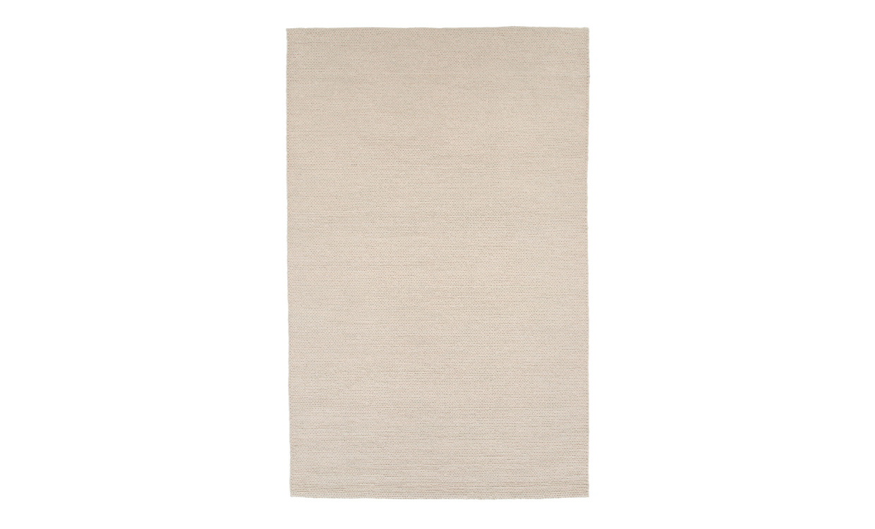 MIKE Ullmatta 200x300 Vit i gruppen Mattor & Textil / Mattor / Ullmattor & Rllakan hos SoffaDirekt.se (15698-225)