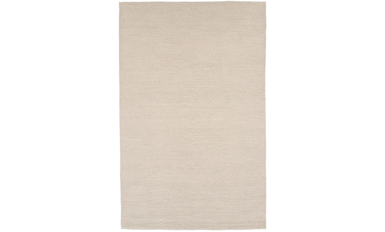 MIKE Ullmatta 250x350 Vit i gruppen Mattor & Textil / Mattor / Ullmattor & Rllakan hos SoffaDirekt.se (15700-225)