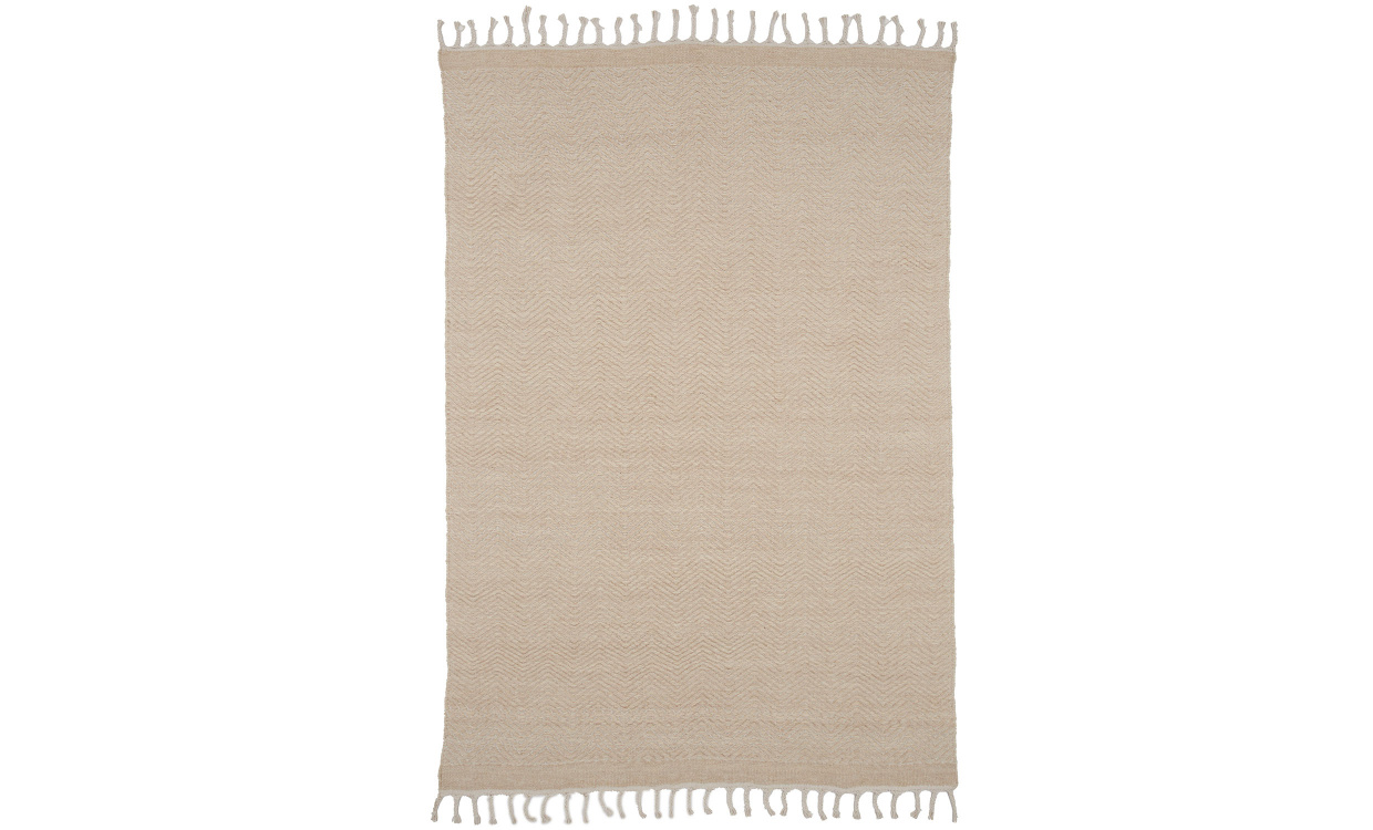 LYDIA Ullmatta 252x350 Beige i gruppen Mattor & Textil / Mattor / Ullmattor & Rllakan hos SoffaDirekt.se (16052-101)