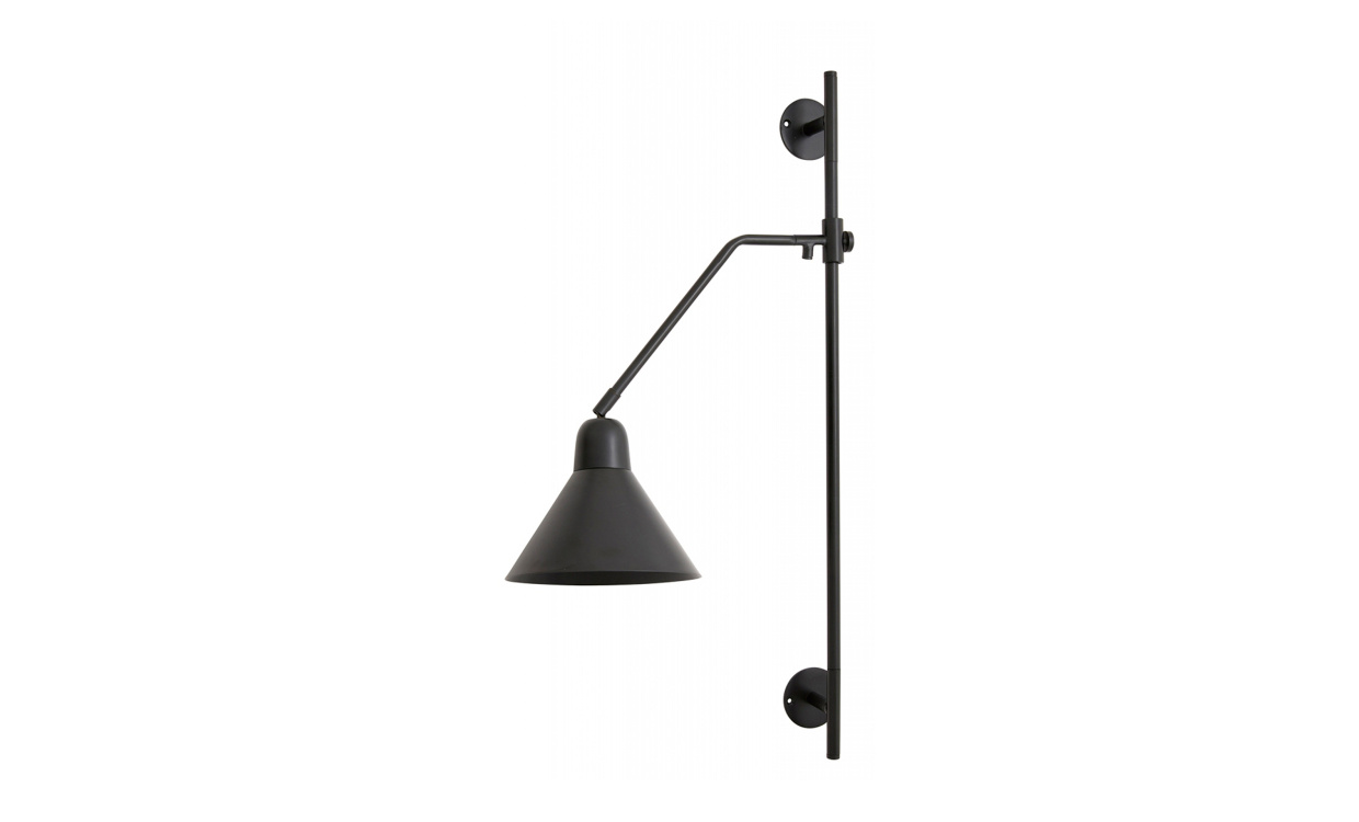 BUCK Vägglampa Svart i gruppen Belysning / Lampor / Vägglampor hos SoffaDirekt.se (16303)