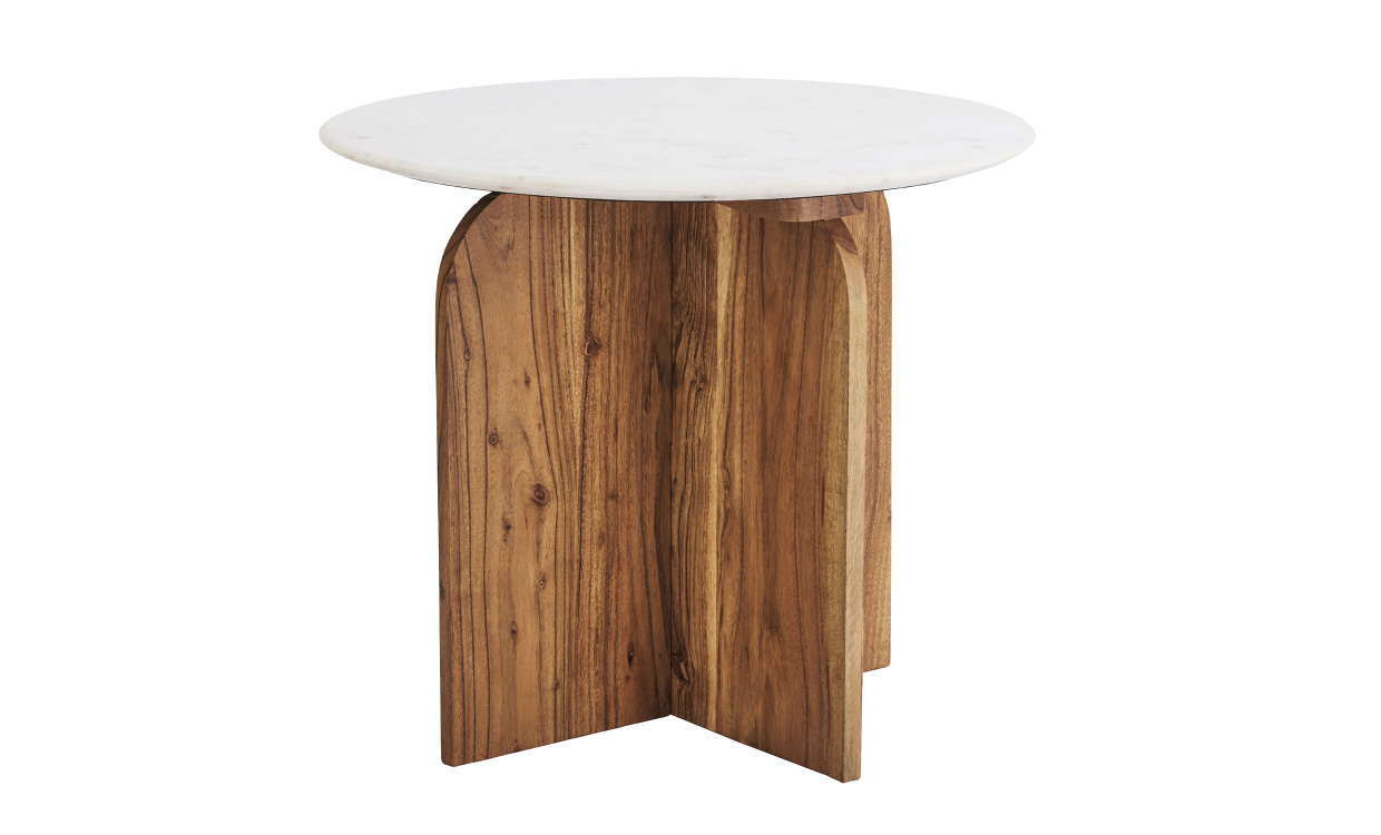 SOFFBORD Tr/Marmor D50 i gruppen Vardagsrum / Soffbord hos SoffaDirekt.se (1639-A)