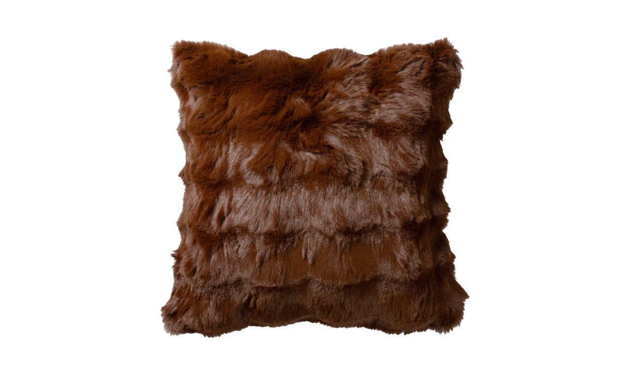 LANA Kuddfodral 45x45 Brun i gruppen Mattor & Textil / Prydnadskuddar / Kuddfodral hos SoffaDirekt.se (1646-47-012)