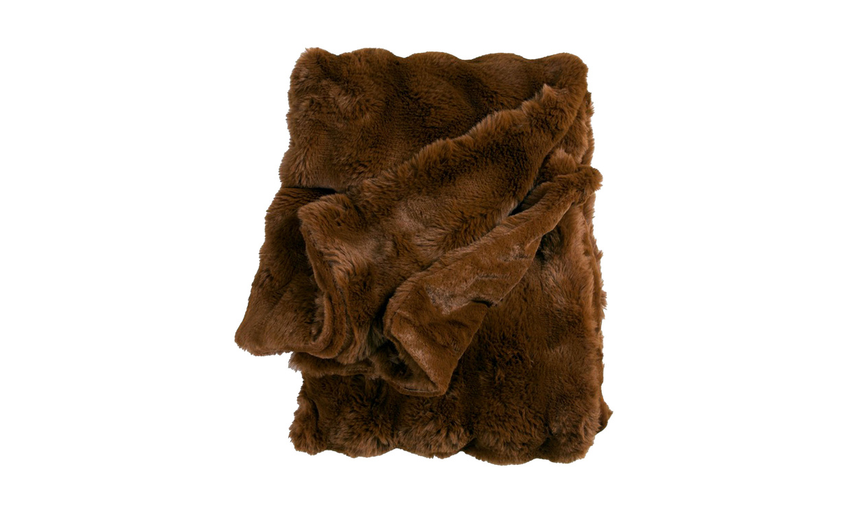 LANA Pld Brun i gruppen Mattor & Textil / Pldar hos SoffaDirekt.se (1646-71-012)