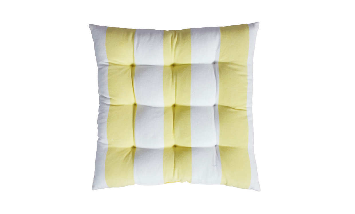 LOUISE Stolsdyna Gul i gruppen Mattor & Textil / Dynor hos SoffaDirekt.se (1654-46-003)