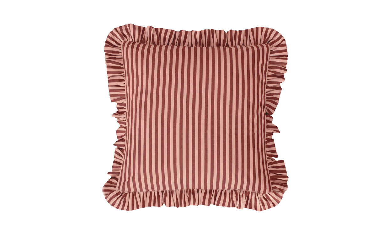 TUVA Kuddfodral 45x45cm Vinröd i gruppen Mattor & Textil / Prydnadskuddar / Kuddfodral hos SoffaDirekt.se (1666-47-044)