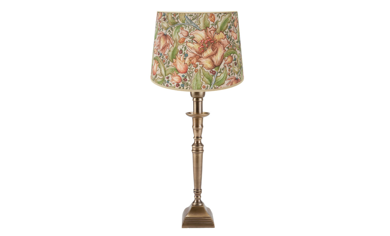 SALONG Bordslampa 46cm Mnstrad i gruppen Belysning / Lampor / Bordslampor hos SoffaDirekt.se (16682-201474)