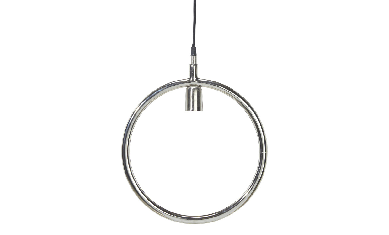 CIRCLE Taklampa Krom 35 cm i gruppen Belysning / Lampor / Taklampor hos SoffaDirekt.se (173506)