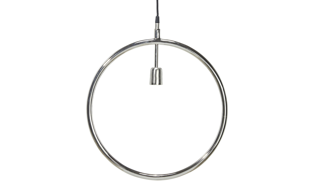 CIRCLE Taklampa Krom 45 cm i gruppen Belysning / Lampor / Taklampor hos SoffaDirekt.se (174506)